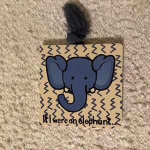 Jellycat Elephant Kids Book - NWT